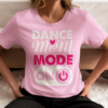 Tricou mamă de balerină Dance Mom Mode ON roz – Balletique