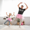 tricou dance dad pentru tata de balerina negru