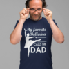 tricou pentru tata de balerina my favorite ballerina calls me dad