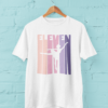 Tricou 11 Years Ballerina – Tricou Aniversare Fetițe alb