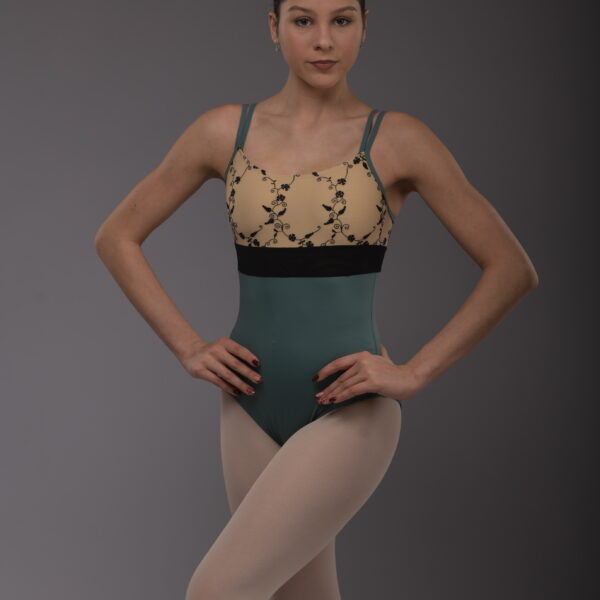 Body balet floral - Evergreen Bloom