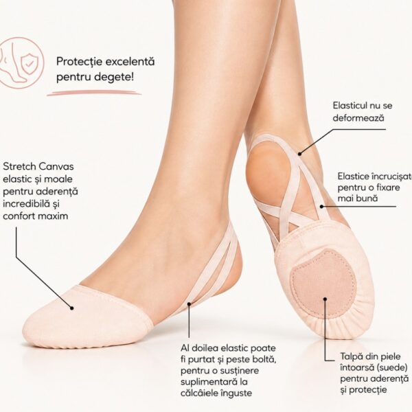 Virfuri Half Sole BA41 So Danca – Stretch Canvas