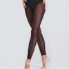 Colanți NILA Mesh Black Grand Prix din mesh elastic pentru balet și dans contemporan